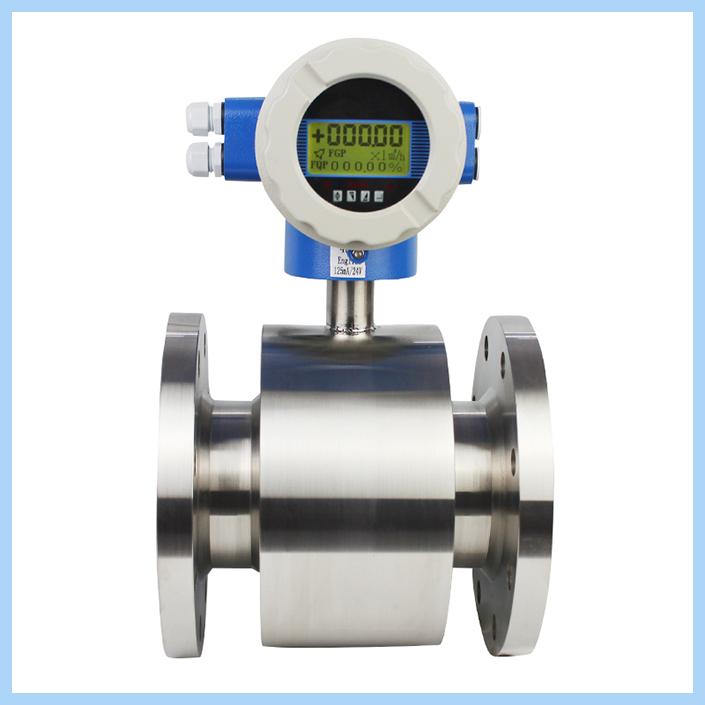 Stainless steel magnetic flow meter