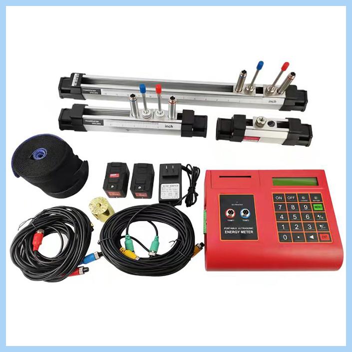 Portable ultrasonic flowmeter