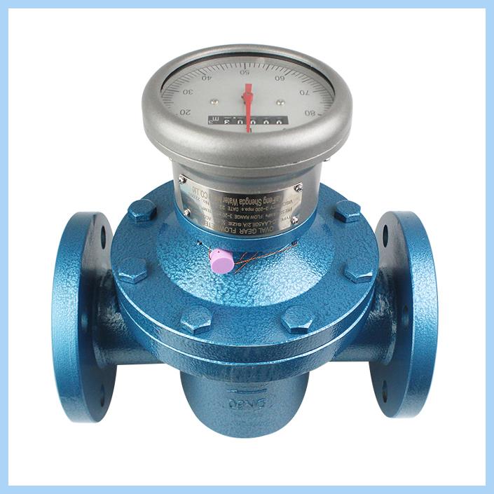 Oval gear flow meter