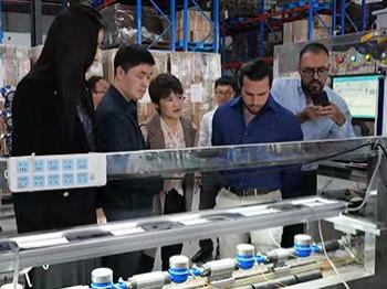 Mexican Clients Visit Our Factory for LoRaWAN Smart Water Meter Project